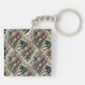 Lycans & Lullabies - Gotisches Viktorianisches Des Schlüsselanhänger (Rückseite)