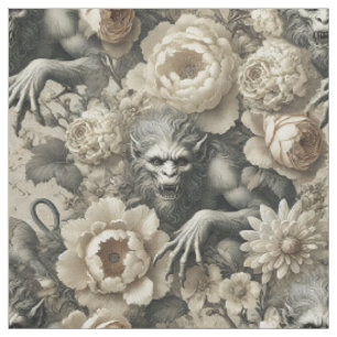 Lycanthropic Splendor - Gothic Statement Tile Stoff
