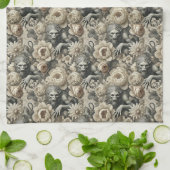 Lycanthropic Splendor - Gothic Viktorianisch Geschirrtuch (Gefaltet)