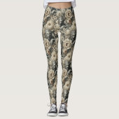 Lycanthropic Splendor - Gothic Viktorianisch Leggings (Vorderseite)