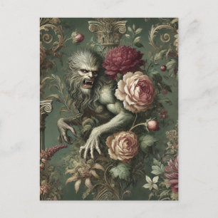 Lycanthropic Verdant - Gotisch Viktorianisch Feiertagspostkarte