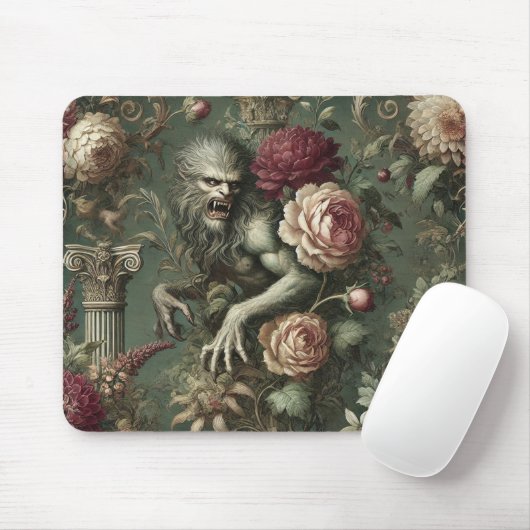 Lycanthropic Verdant - Gotisch Viktorianisch Mousepad (Mit Mouse)