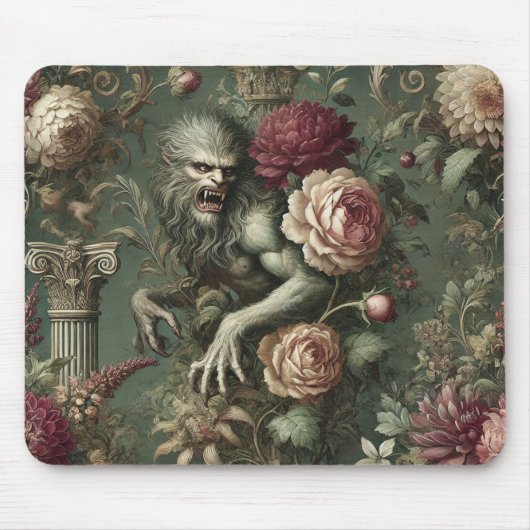 Lycanthropic Verdant - Gotisch Viktorianisch Mousepad (Vorne)