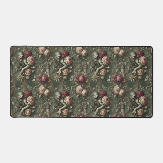 Lycanthropic Verdant - Gotisch Viktorianisch Schreibtischunterlage (Vorderseite)