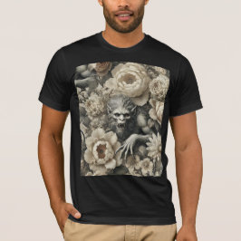 Lycanthropischer Glanz – Gotische Wearable Art T-Shirt