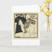 Lyceum Don Quixote, die Beggarstaffs Karte (Gelbe Blume)