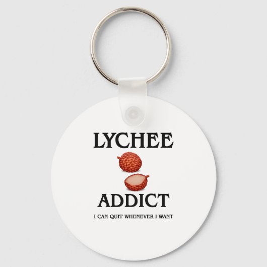 Lychee Addict Schlüsselanhänger (Vorderseite)