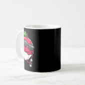 Lychee mit Sungles Lychees tanzen Kaffeetasse (Vorderseite Links)