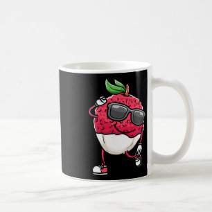Lychee mit Sungles Lychees tanzen Kaffeetasse