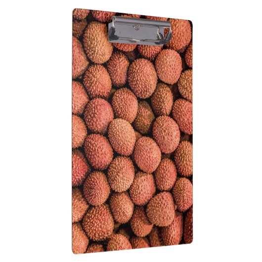 Lychee oder Litchi Frucht vegan und vegetarisch ge Klemmbrett (Rechts)