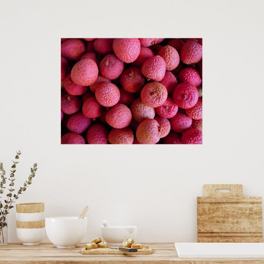 Lychee Poster (Küche)