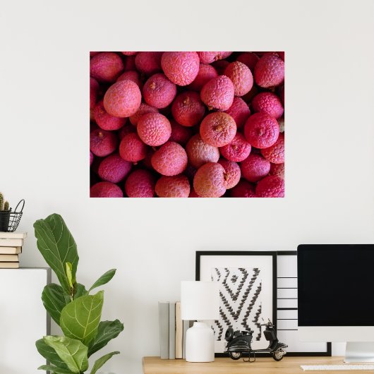 Lychee Poster (Heimbüro)