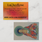 LyCheeRose Visitenkarte (Vorne/Hinten)