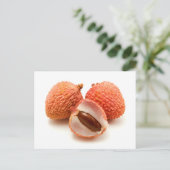 Lychees Postkarte (Stehend Vorderseite)