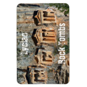 Lycian Rock Tombs Magnet (Vertikal)