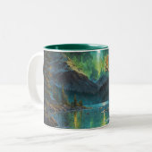 Lyck (Wapiti) & Northern Lights Zweifarbige Tasse (Vorderseite Links)