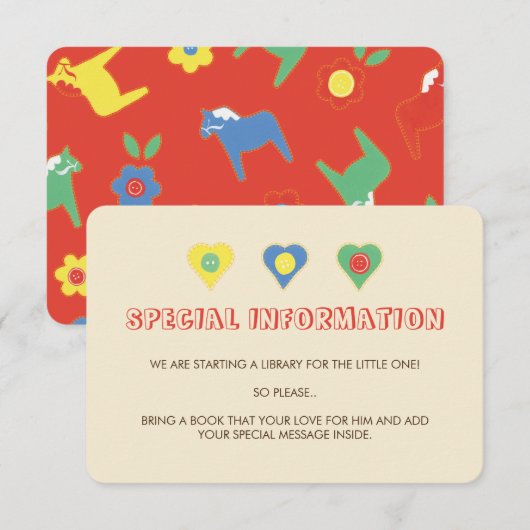 Lycka Till Information Inserts (Vorne/Hinten)