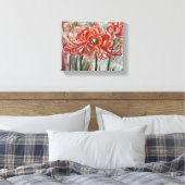 Lycoris Radiata in Bloom Leinwanddruck (Insitu (Schlafzimmer))