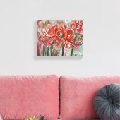 Lycoris Radiata in Bloom Leinwanddruck (Insitu (Wohnzimmer))