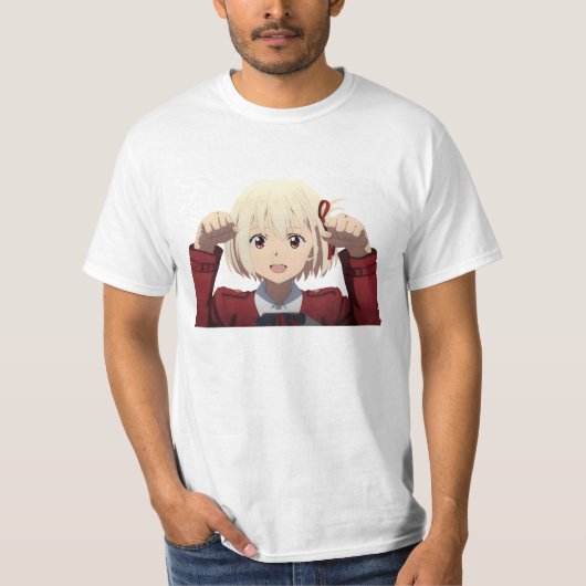 Lycoris recoil Movie Xmas T-Shirt (Vorderseite)