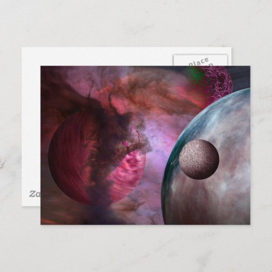 Lycos 4 postkarte (Vorne/Hinten)