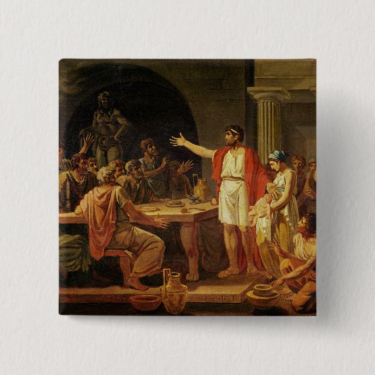 Lycurgus, die Menschen des Altertums von Sparta Button (Vorderseite)