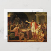 Lycurgus zeigt die Uralten von Sparta Postkarte (Vorne/Hinten)