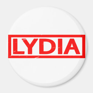Lydia-Briefmarke Magnet