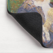 Lydia Crocheting in Garden at Marly, Mary Cassatt Mousepad (Ecke)