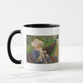 Lydia Crocheting in the Garden of Marly, Mary Cass Tasse (Links)