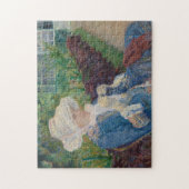 Lydia, der im Garten an mergeligem häkelt Puzzle (Vertikal)