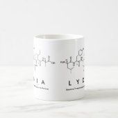 Lydia Peptid-Namen-Tasse Kaffeetasse (Mittel)