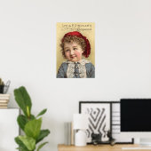 Lydia Pinkhams Gemüsemischung Poster (Heimbüro)