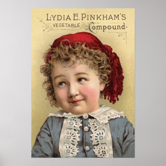 Lydia Pinkhams Gemüsemischung Poster (Vorne)