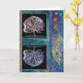 Lydias Bäume Karte (Gelbe Blume)