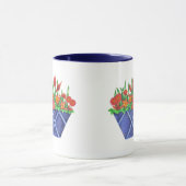 "Lydias Blumenstrauß-" Tasse (Zentrum)