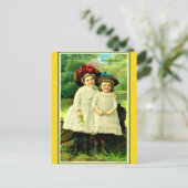 "Lydias Enkel" Postkarte (Stehend Vorderseite)