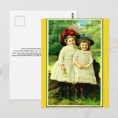 "Lydias Enkel" Postkarte (Vorne/Hinten)