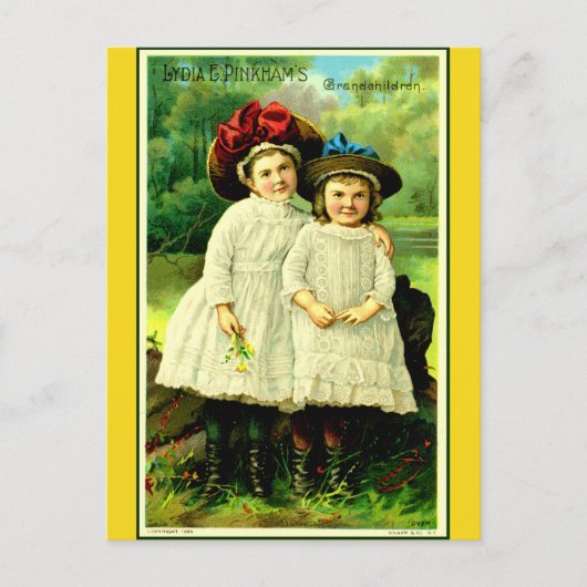 "Lydias Enkel" Postkarte (Vorderseite)