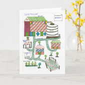 Lydias Vision ihrer Familie Karte (Gelbe Blume)