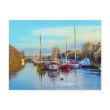 Lydney Harbor Postcard