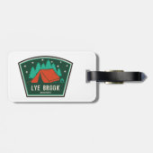 Lye Brook Wilderness Vermont Camping Gepäckanhänger (Rückseite horizontal)