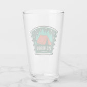 Lye Brook Wilderness Vermont Camping Glas (Rückseite)