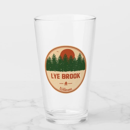 Lye Brook Wilderness Vermont Glas (Vorderseite)
