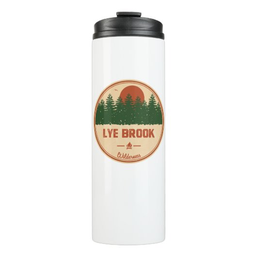 Lye Brook Wilderness Vermont Thermosbecher (Vorderseite)