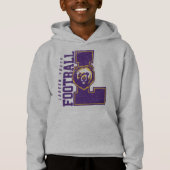 LYFL 06 | Kids Lila Lassen-Logo Hoodie (Vorderseite)