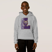 LYFL 06 | Kids Lila Lassen-Logo Hoodie (Vorne ganz)