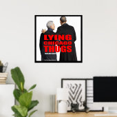 Lying Chicago Thugs Poster (Heimbüro)