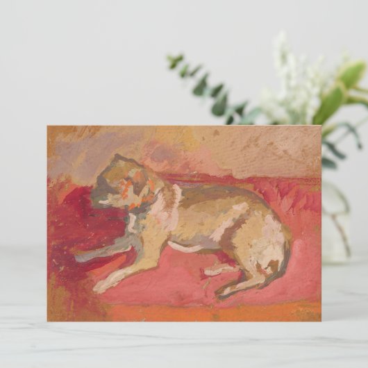 Lying Dog | Zygmunt Waliszewski (Stehend Vorderseite)