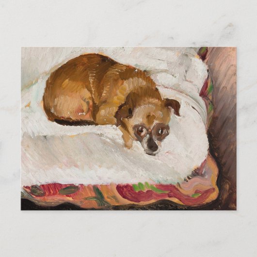 Lying Dog | Zygmunt Waliszewski Postkarte (Vorderseite)